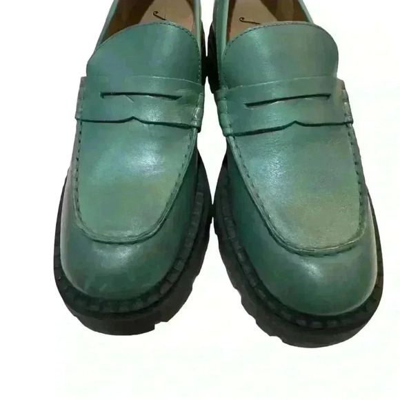 Free People Lyra Lug Sole Loafers Women EU 39.5 US 9-9.5 - Picture 11 of 14